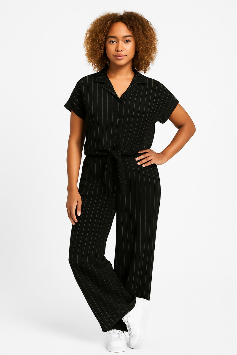Premium Striped Lounge Co-ord Set – Effortless Elegance