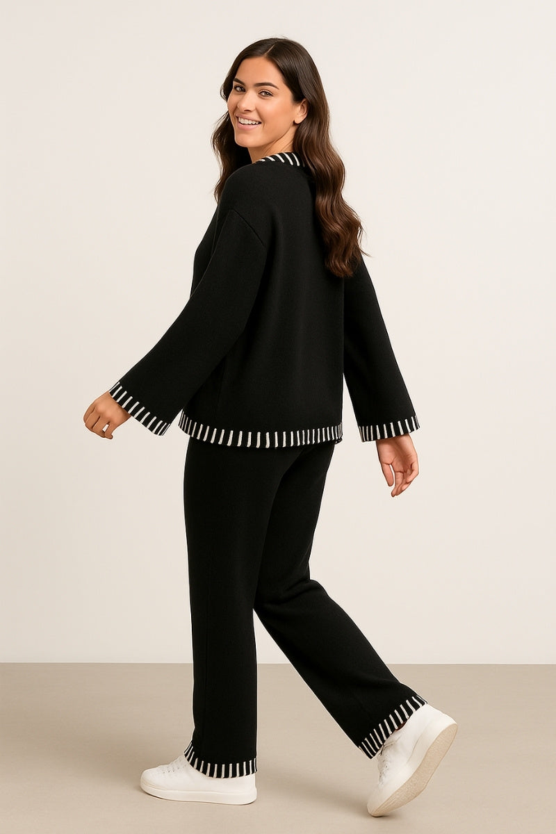 Black Knit Co-ord