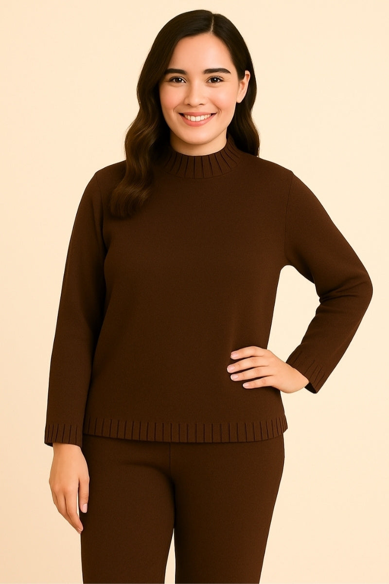 Chocolate Knit Co-ord