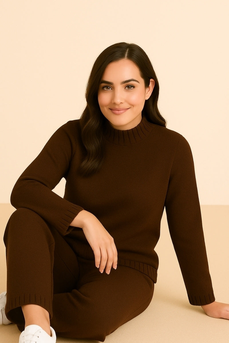 Chocolate Knit Co-ord