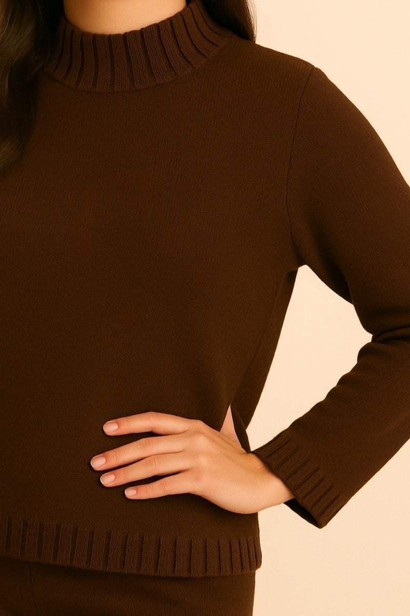 Chocolate Knit Co-ord