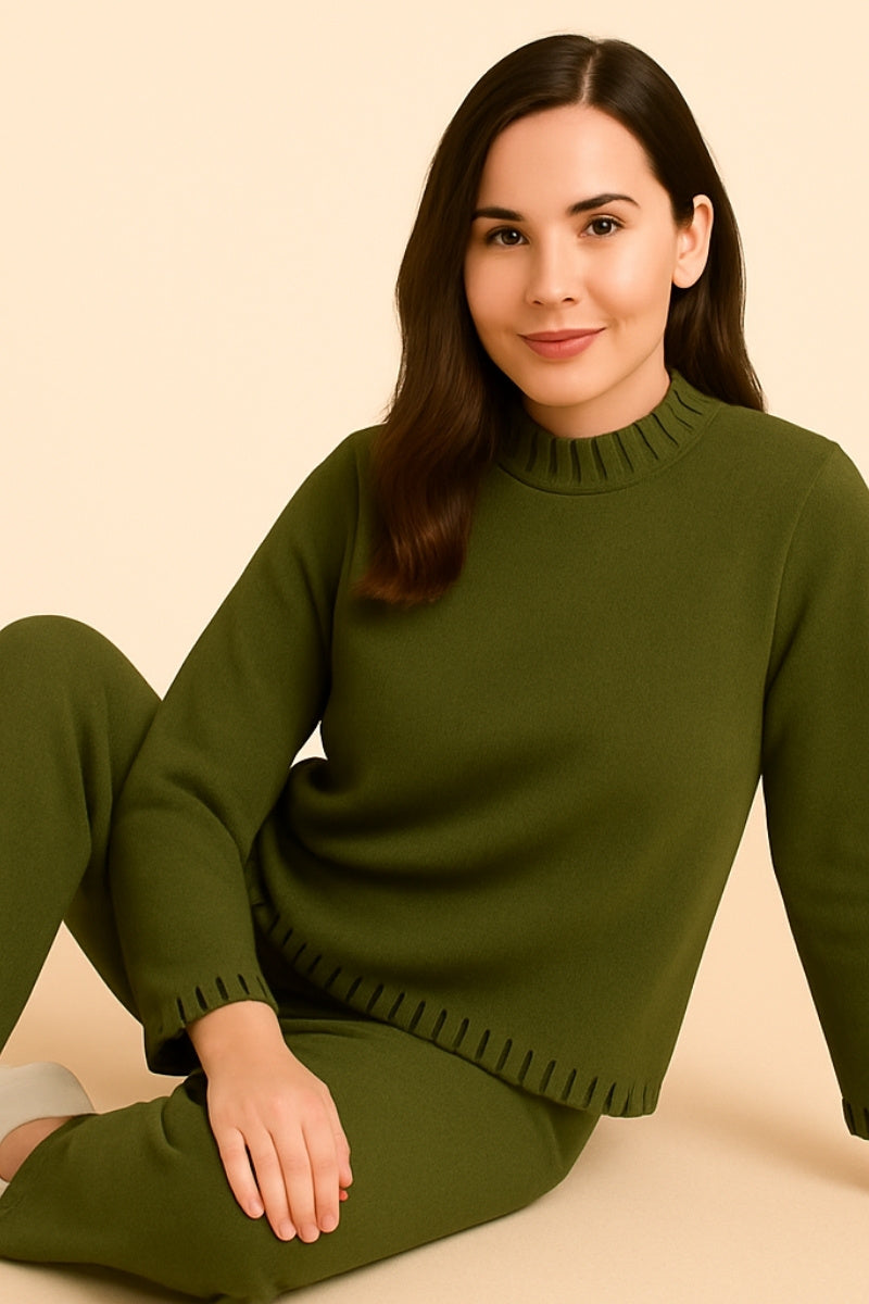 Khaki Knit Co-ord