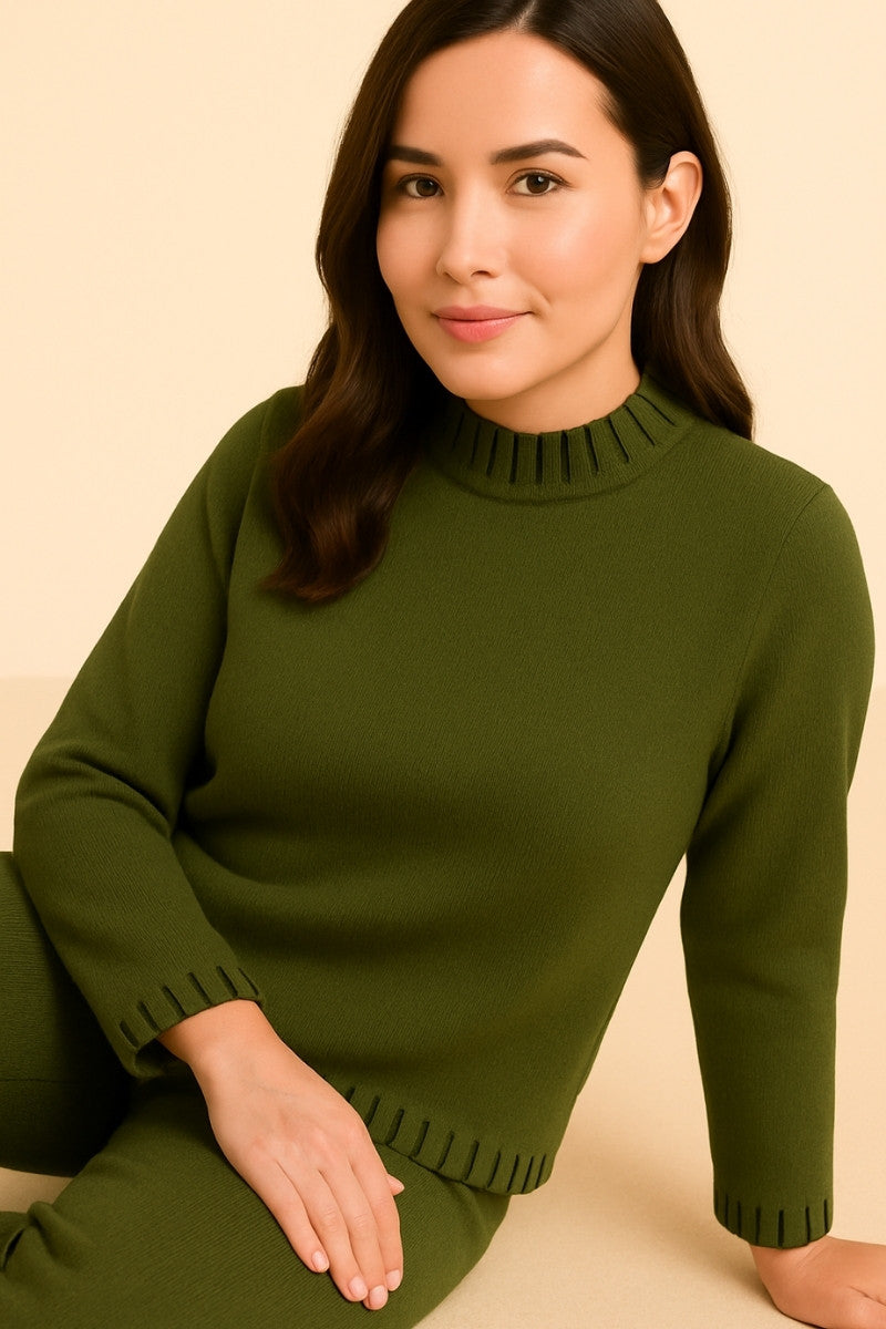 Khaki Knit Co-ord