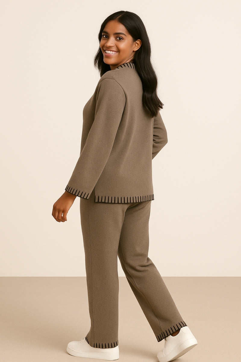 Taupe Knit Co-ord