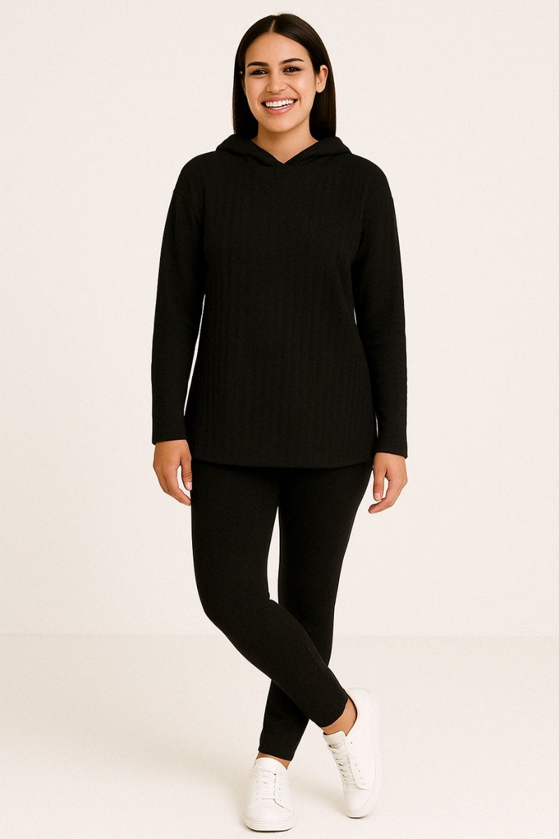 The Soft Ribbed Lounge Set