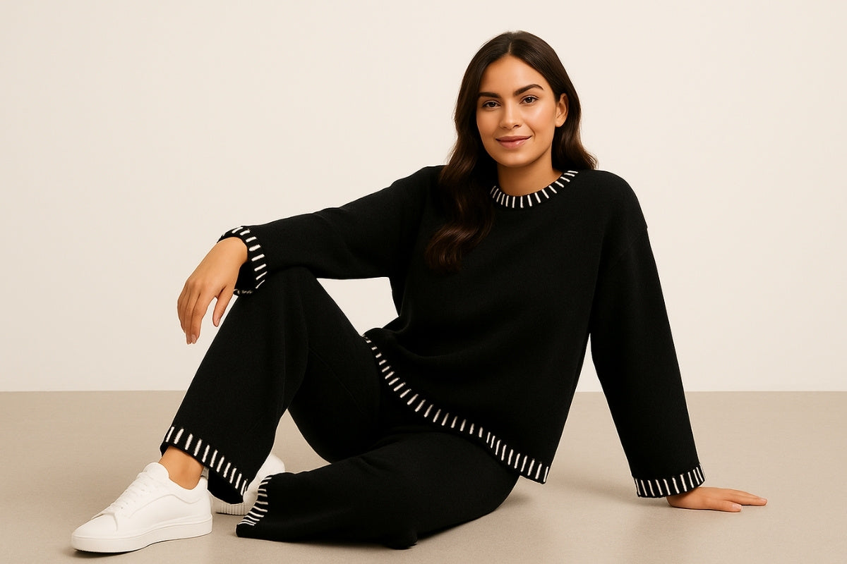 Black Knit Co-ord