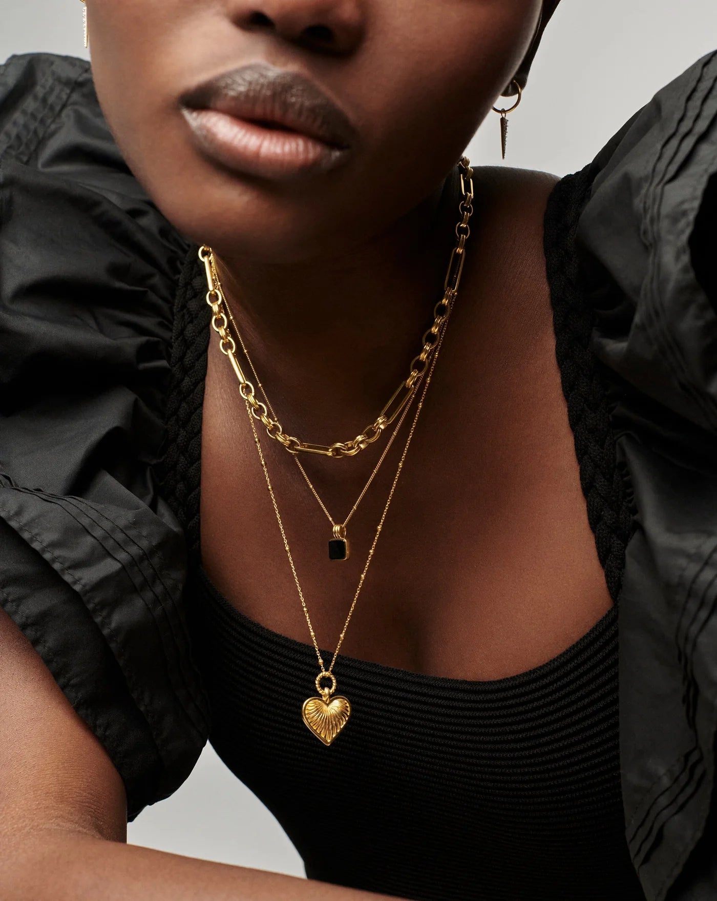 Vanmore Heart Charm Necklace